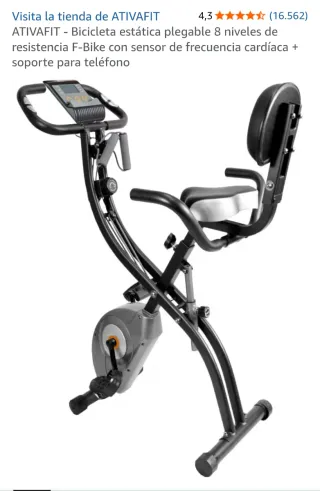 Bicicleta Estática Ativafit Plegable