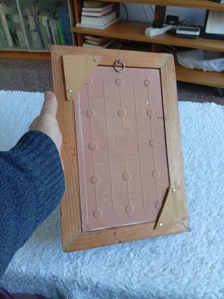 Baldosa Vintage Enmarcada Paisaje