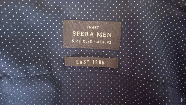 Camisa Sfera Azul Talla M