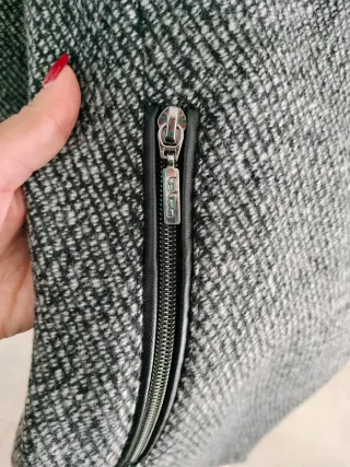 Cappotto con giubbino antivento integrato