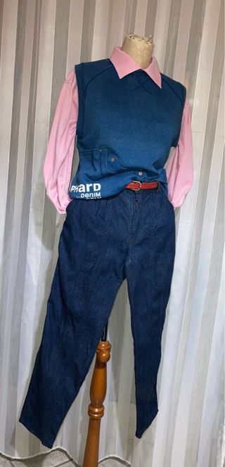 Gilet Phard vintage anni '80, L, cotone