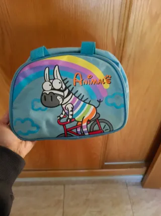 Bolsa de bebé con diseño de cebra
