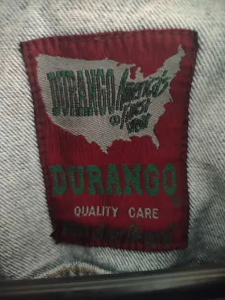Giacca jeans Durango vintage anni '80