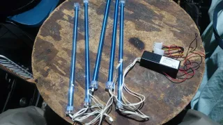 Tiras LED azules para PC