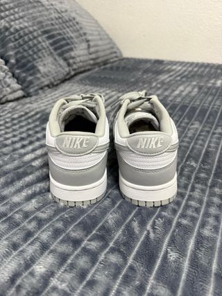 Nike Dunk Low Retro Gris Blanco
