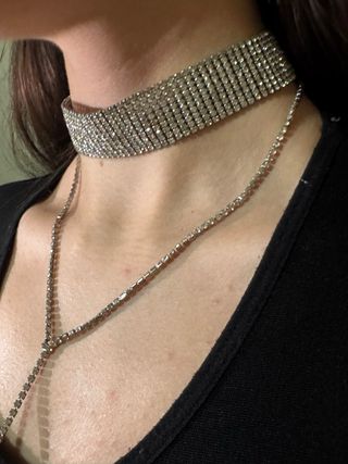 Choker Stardust Diva con cascata