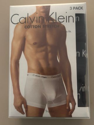 Pack 3 Calzoncillos Calvin Klein M