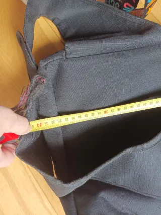 Mochila Benetton Negra Bandolera