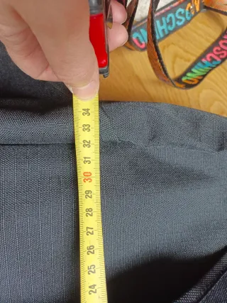 Mochila Benetton Negra Bandolera