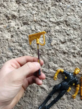 Figura Midas FORTNITE + pico y metralleta