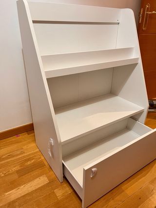 Librería infantil BERGIG Ikea blanca