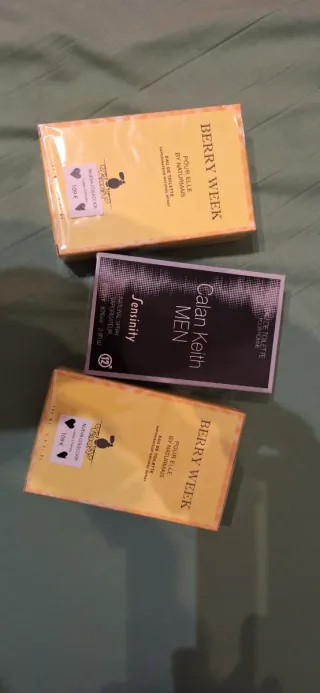 Lote 3 Perfumes Naturmais Berry Week y Sensinity