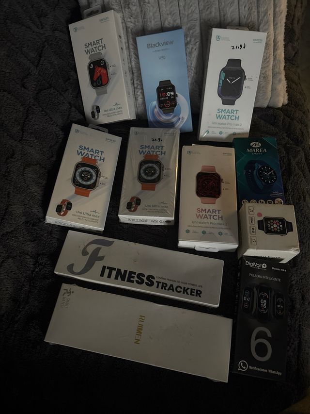 Lote de Varios smartwatch sin usar