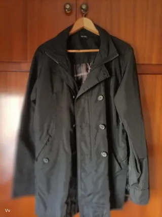 Chaqueta Zara Negra Forro interior en  Cuadros