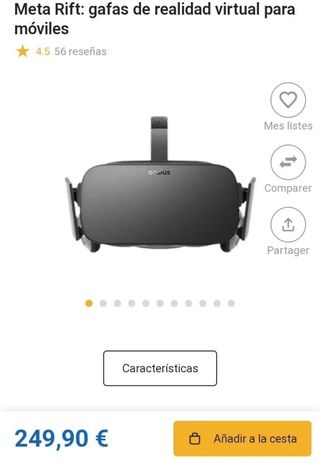 Oculus Rift - Gafas RV