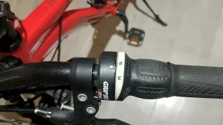 Bicicleta rockrider 100 roja Decathlon talla S