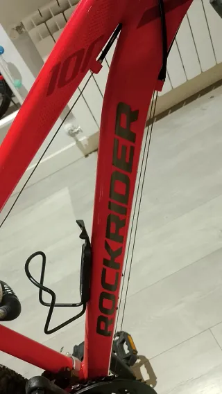 Bicicleta rockrider 100 roja Decathlon talla S