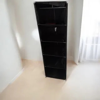 Mueble organizador negro Ikea