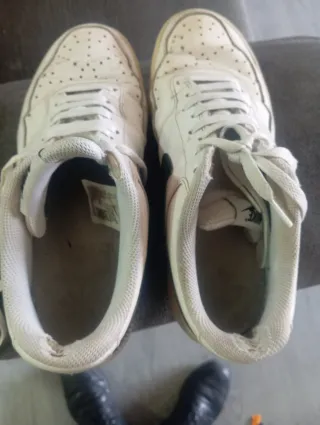 Zapatillas Nike Court Vision Beige/Blanco