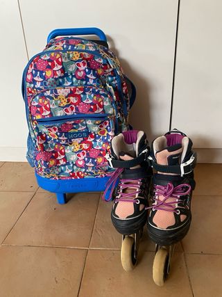 Patines en línea niña talla ajustable