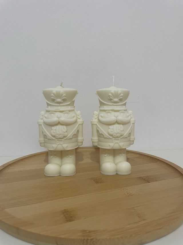 Vela decorativa navideña Cascanueces