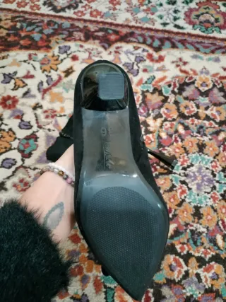 Stivaletti neri in camoscio