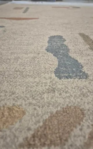 Alfombra infantil beige multicolor