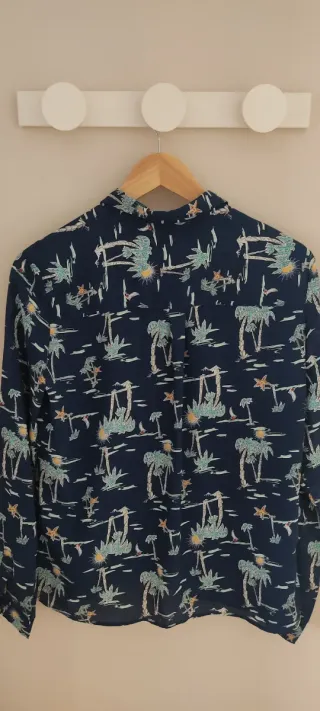 Camisa Estampada Palmeras Lefties Talla S