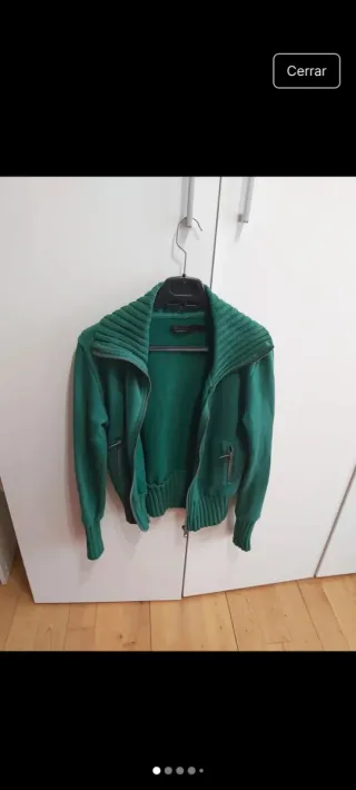 Chaqueta verde talla M