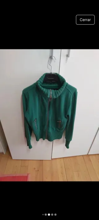Chaqueta verde talla M