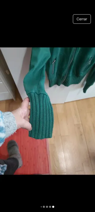 Chaqueta verde talla M
