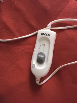 Manta Eléctrica Cama Individual Roja Calienta cama