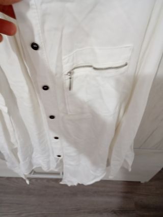 Blusa blanca talla M