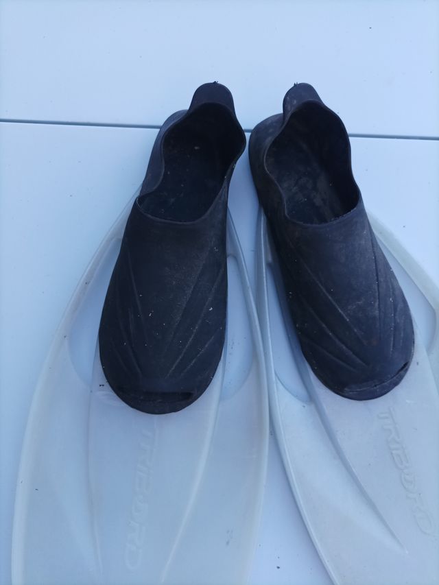 Aletas de buceo triboard