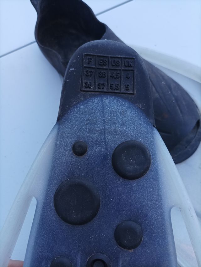 Aletas de buceo triboard