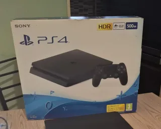 PS4 Slim 500giga completa