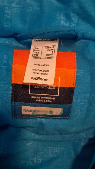 Conjunto Ropa Esquí Niño