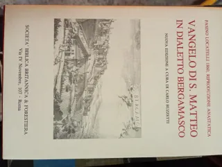 Vangelo di S. Matteo in dialetto bergamasco