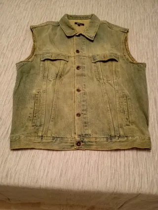 Chaleco vaquero hombre