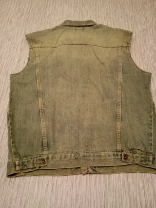 Chaleco vaquero hombre