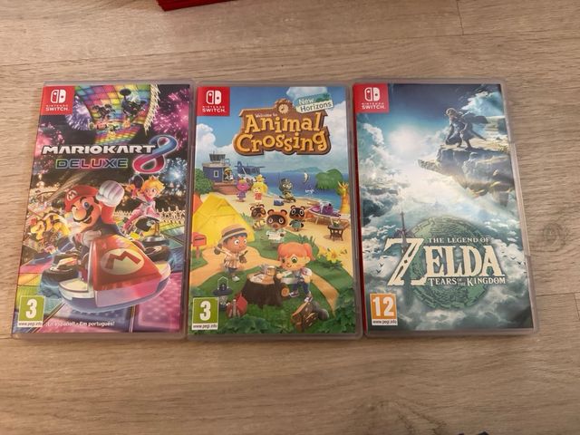 Nintendo Switch Nueva - Accesorios y juegos