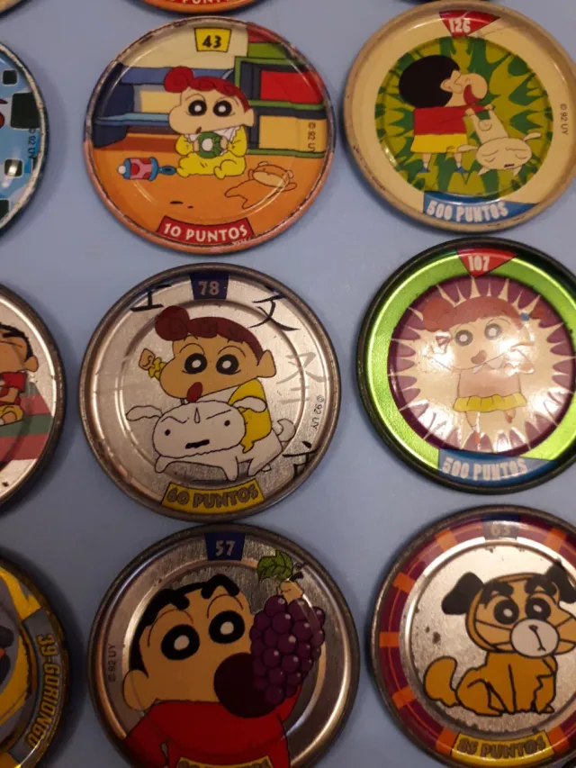 Lote Tazos Metálicos Bollycao