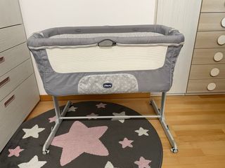 Minicuna colecho Chicco gris