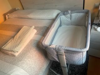 Minicuna colecho Chicco gris