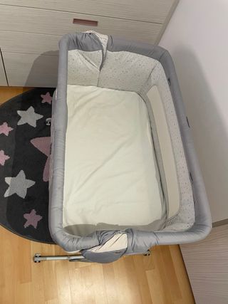 Minicuna colecho Chicco gris