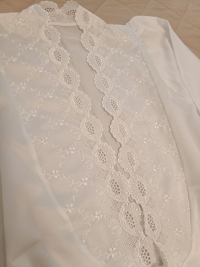 Completo pigiama donna seta ricamato