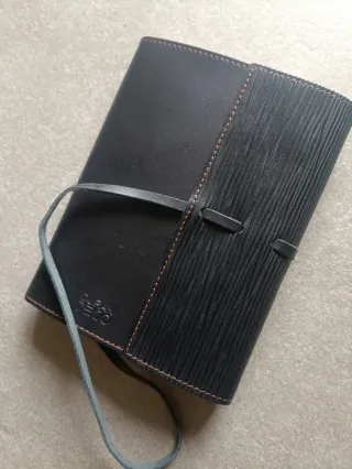 Agenda Negra DURAN DECO con Tira