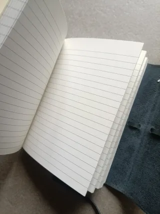 Agenda Negra DURAN DECO con Tira