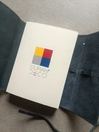 Agenda Negra DURAN DECO con Tira