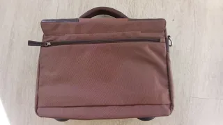 Maletín porta PC marrón